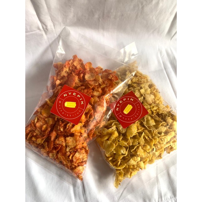 

Kripik Marning Pedas dan Original