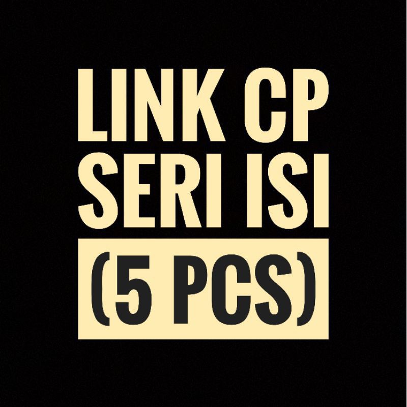 

link cp seri isi (5pcs)