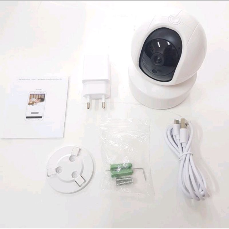 IP CAMERA ICSEE MINI 8MP HD 1080P SNOWMAN + Free Bracket BABY CAMERA ICSEE WIFI WIRELESS