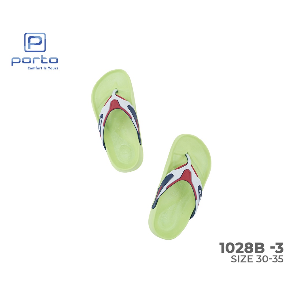 sogo PORTO 1028B-3 Sandal Jepit Casual Anak Laki-Laki Tanggung Terbaru