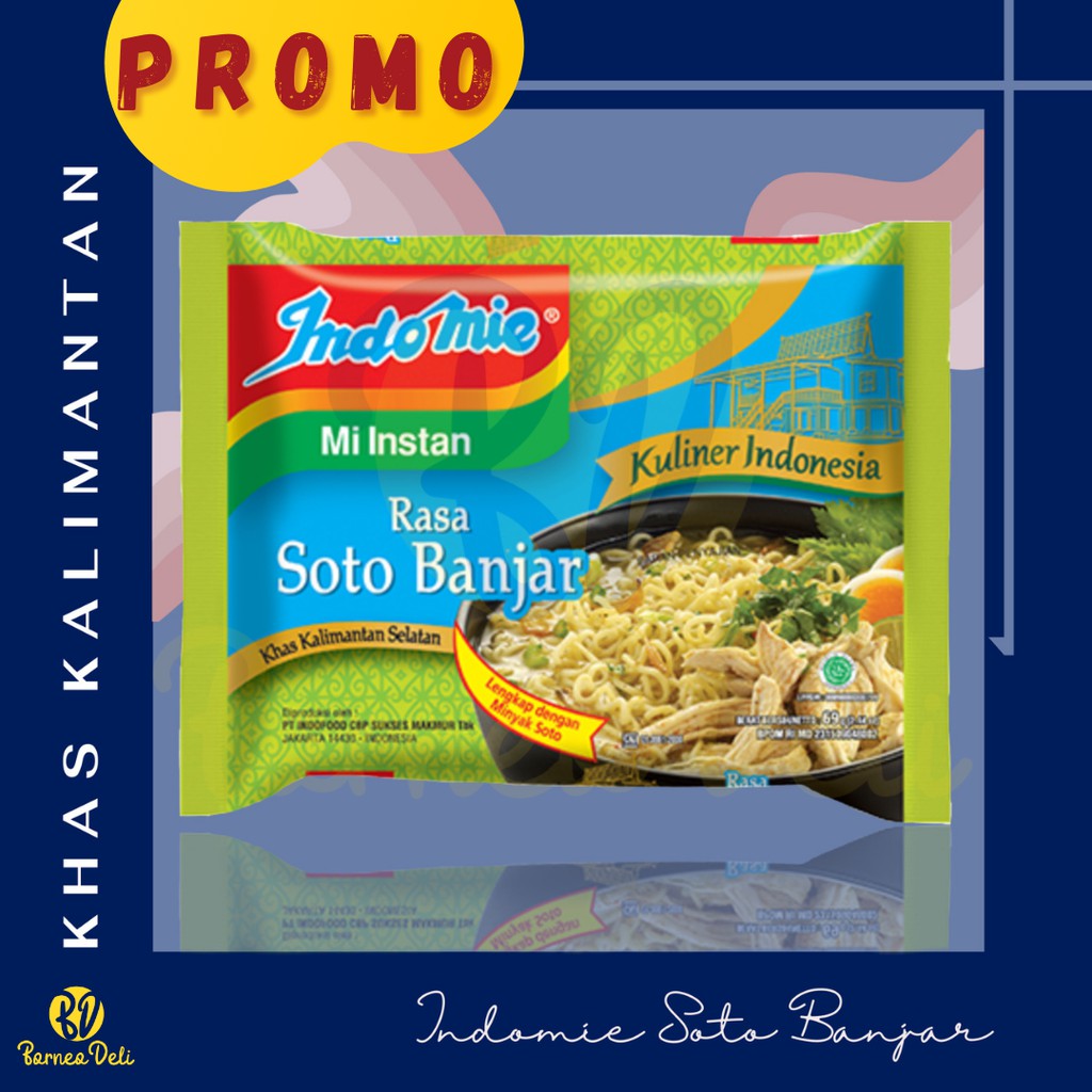 

INDOMIE kuah SOTO BANJAR Khas Banjarmasin