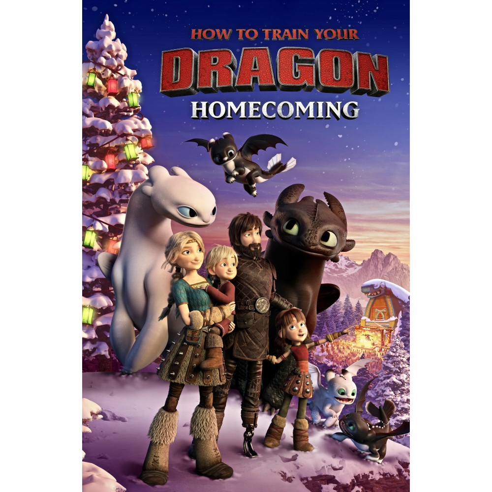 Kaset Animasi DVD: How to Train Your Dragon - Homecoming (2019)