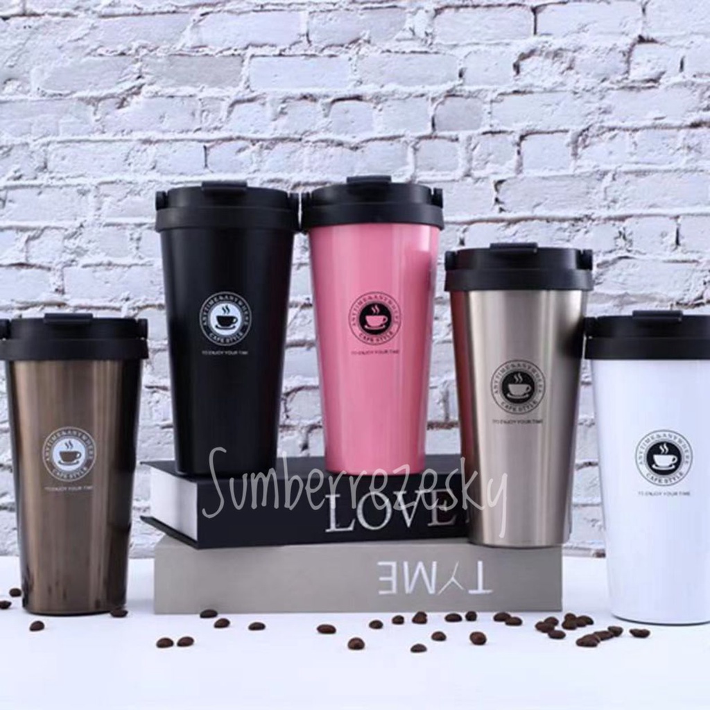 Termos Coffe Terbaru 500ML / TERMOS KOPI500ML VACUM STAINLESS PLUS SARINGAN / TERMOS COFFEE 500ML