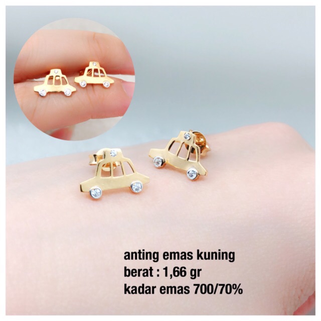 Anting Emas Segram - Pilihan Online Terbaik