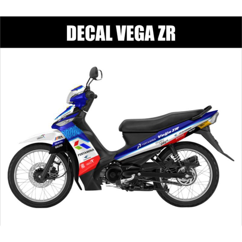 Decal Sticker Yamaha VEGA ZR Full Body Custom Mandalika