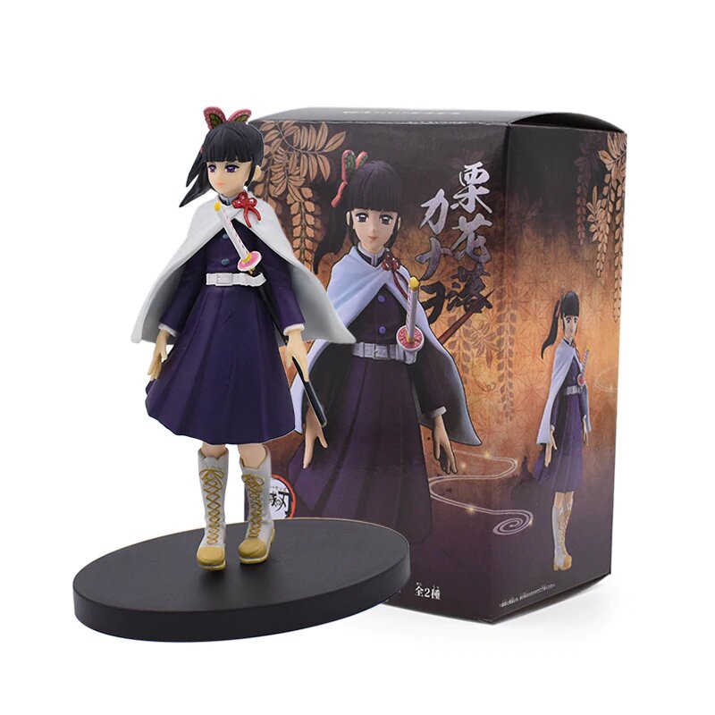 Action Figure KIMETSU NO YAIBA - Miniatur Pajangan Mainan Topper Demon Slayer Tanjiro Nezuko Giyuu-6