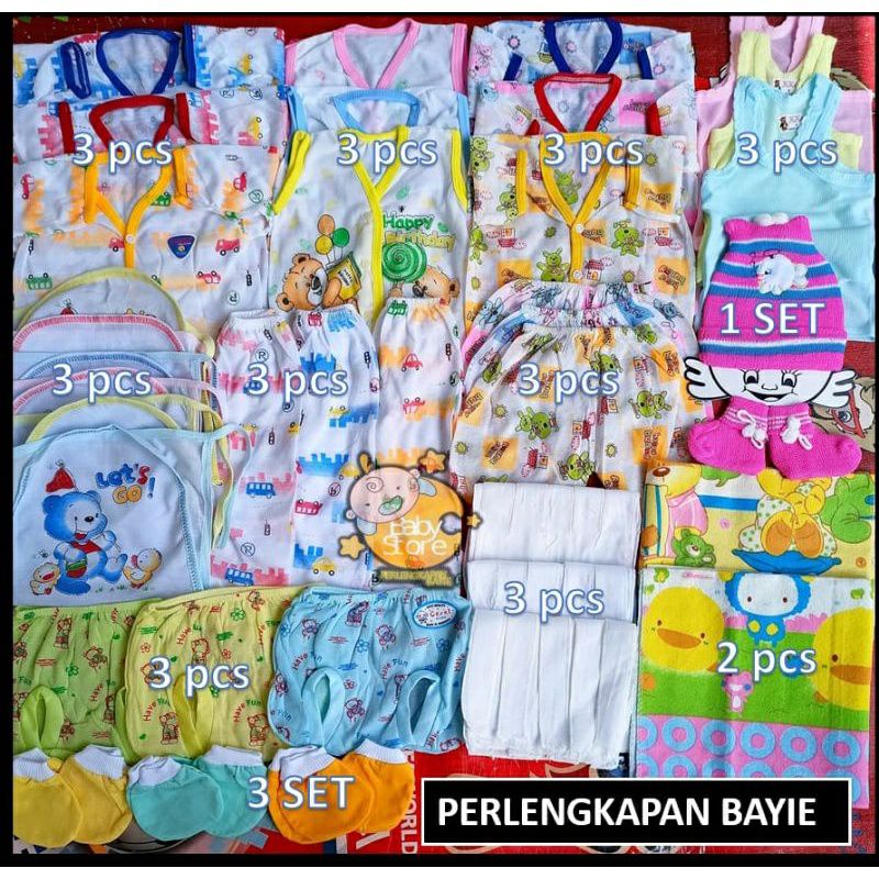 paket lengkap bayi baru lahir-perlengkapan baju bayi-paket perlengkapan bayi baru lahir-pakaian bayi
