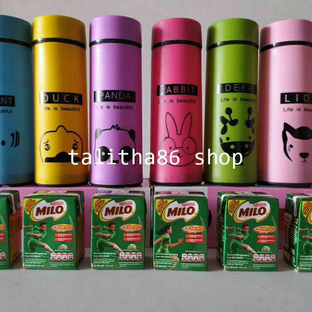 

paket milo/ultra 6pcs free termos