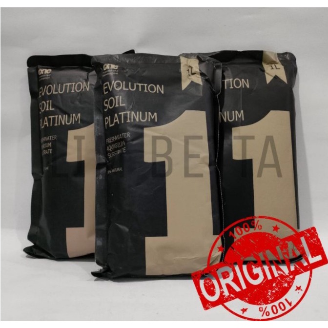 TERMURAH !!! EVOLUTION SOIL PLATINUM 1 LTR NUTRISI AQUASCAPE AQUARIUM