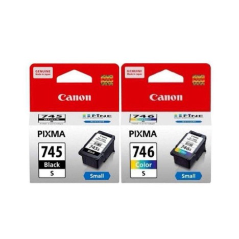 Canon Tinta Katrik / Ink Cartridge 745s / 745  / Hitam / 746s / 746 / Warna