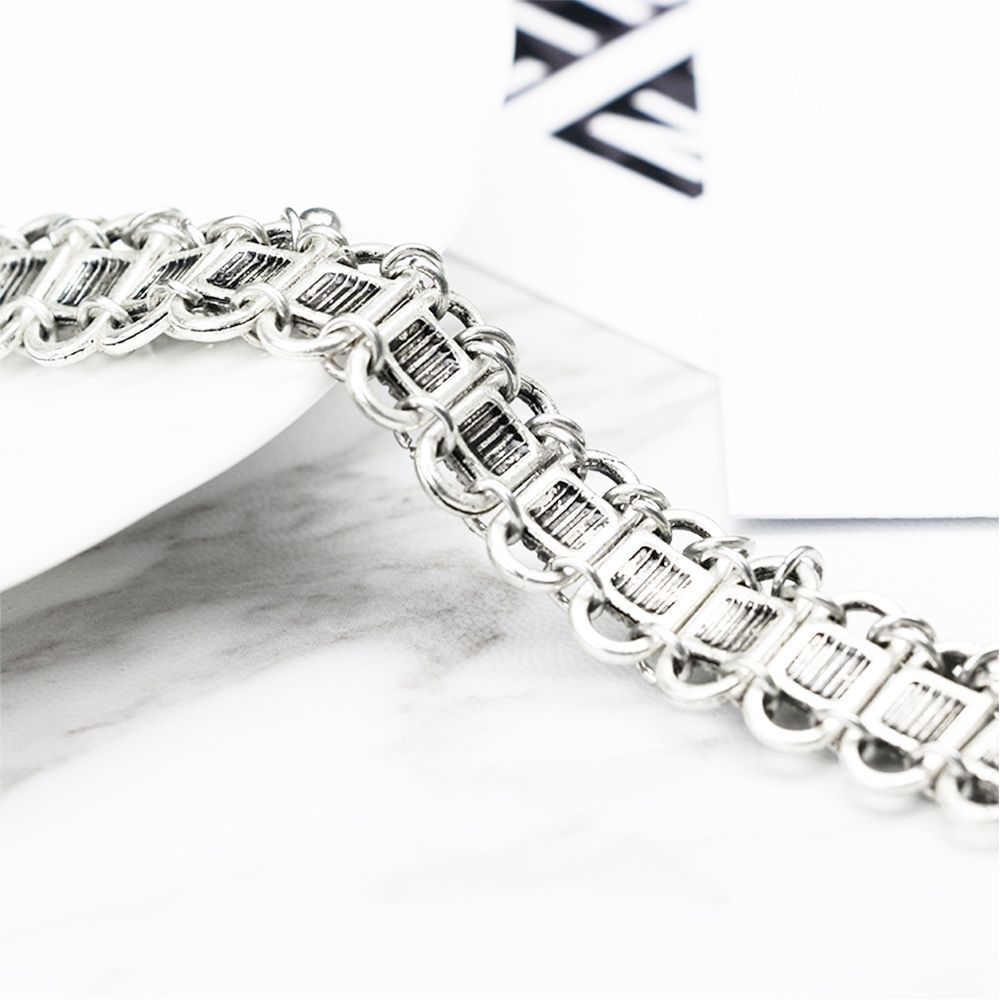 Needway  Gift Pendant Punk Jewelry Chain Hippy Best Quality Fashion Chunky Hot Collar Necklace/Multicolor