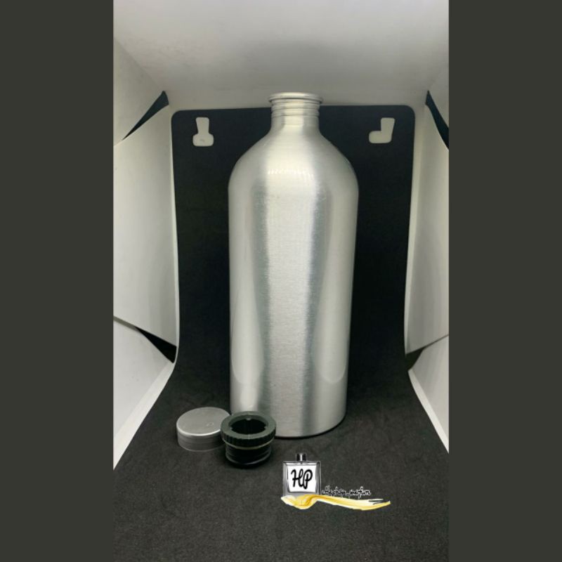 Botol Alumunium 1 Liter Baru Botol Bibit Kaleng Alumunium