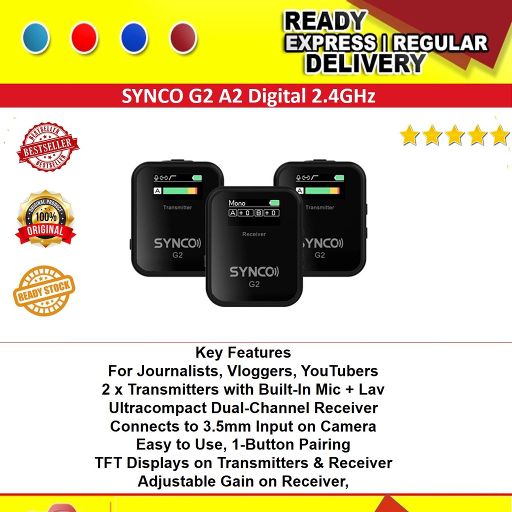 SYNCO G2 A2 Digital 2.4GHz