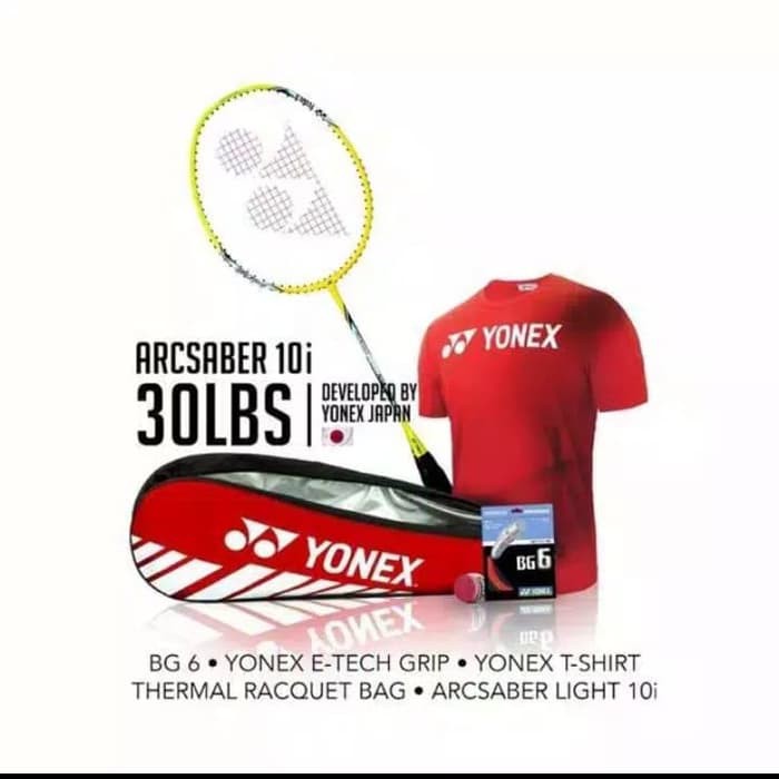 Order Langsung Raket Badminton Yonex Arcsaber Light 10i original Diskon