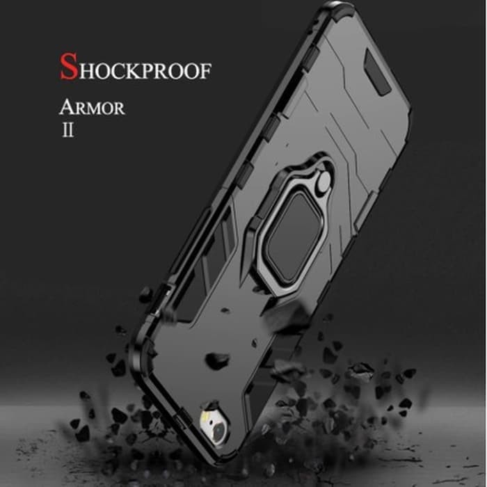 IPHONE 11 PRO/IPHONE X/XS/IPHONE 6G/6S CASE ARMOR PHANTER + RING 360