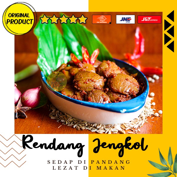 

Rendang Jengkol (200gr) Makanan Siap Saji