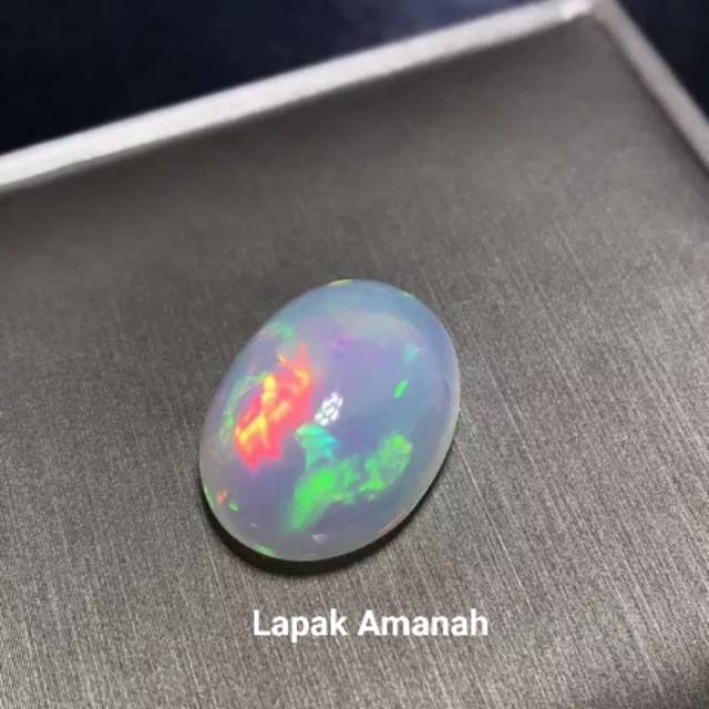 Batu Akik Natural Opal Kalimaya Super Top Jarong Bodyglass Asli Original