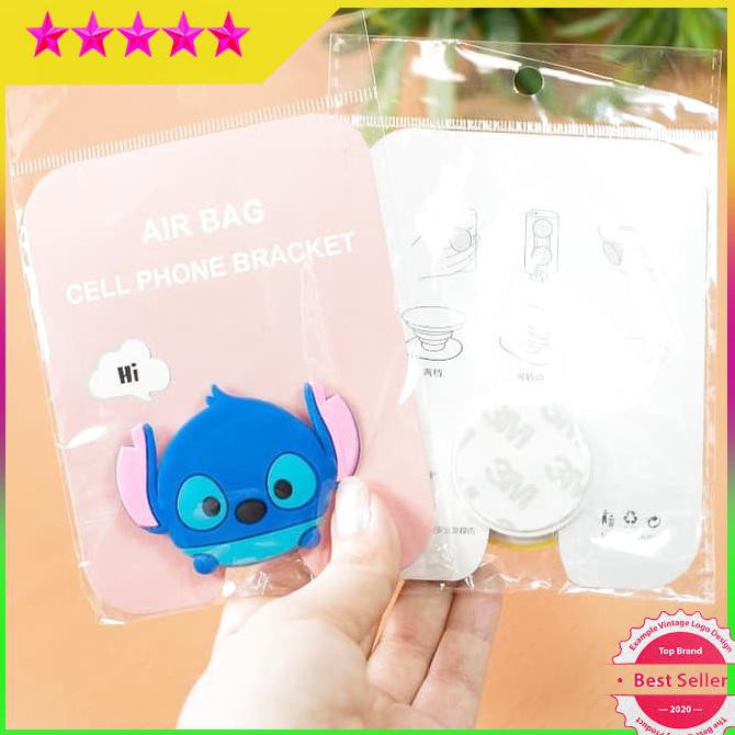 ACC HP MURAH POP SOCKET KARAKTER KARTUN NON LED BERKUALITAS