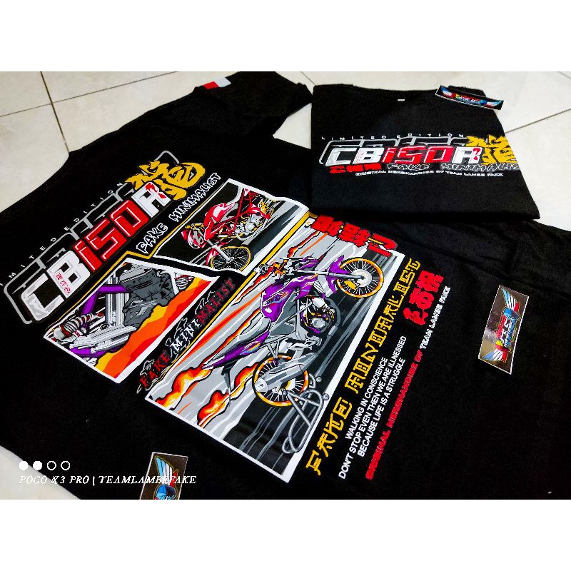 READY TERBATAS Kaos cb150r fake minimalist/Baju cb150r/Cod