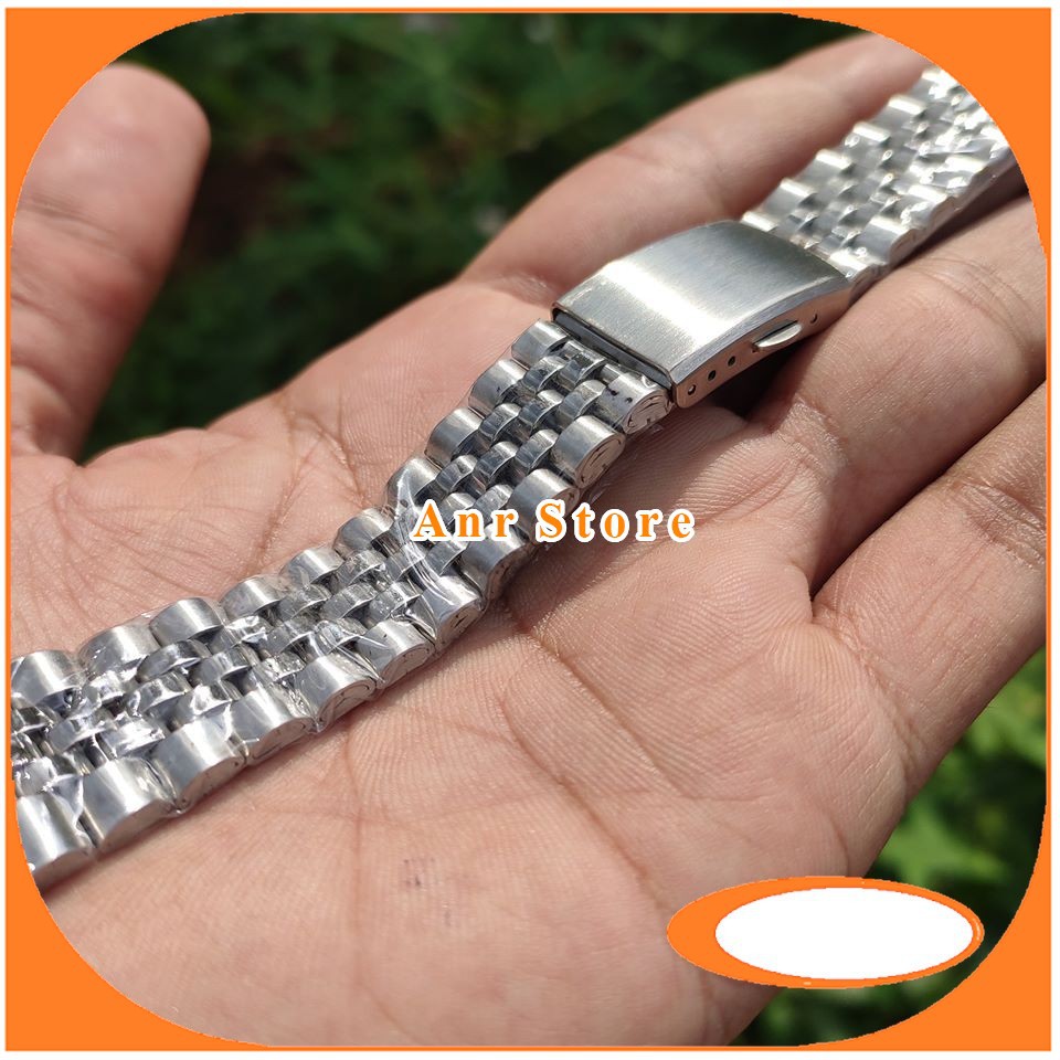 Tali Jam Tangan Rantai Stainless Steel 20 mm Watch Band B3033