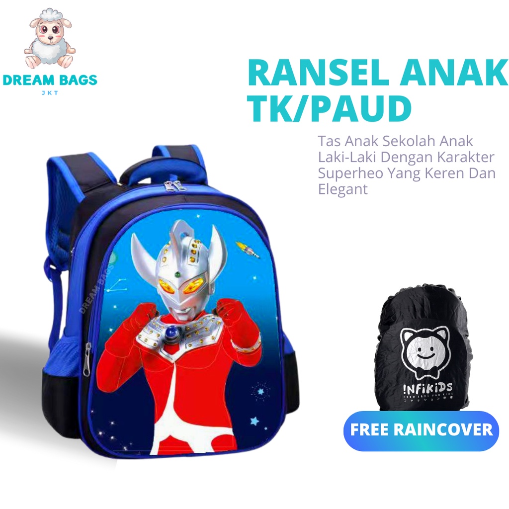 Tas Anak TK Karakter DB-6122 Tas Sekolah Anak TK