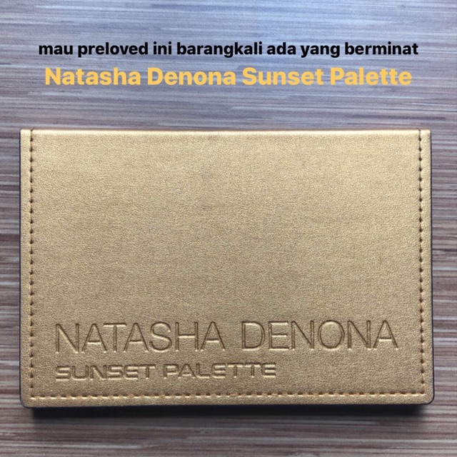 (PRELOVED) Natasha Denona Sunset Palette