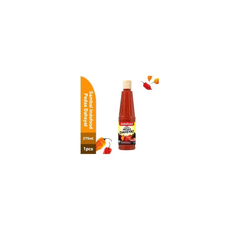 

Indofood Sambal Pedas Dahsyat 275 mL
