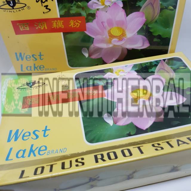 West Lake Lotus Root Starch ( Tepung Akar Teratai)