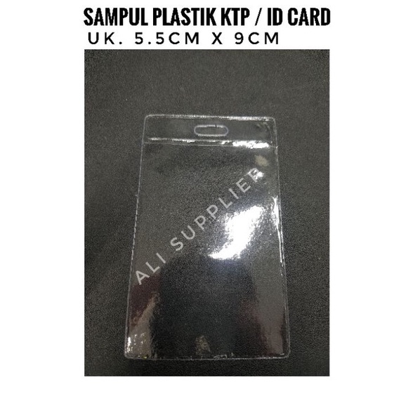 SAMPUL PLASTIK ETOLL ATM KTP / CASE ID CARD PLASTIK / TANDA PENGENAL PLASTIK / COVER PLASTIK ID CARD