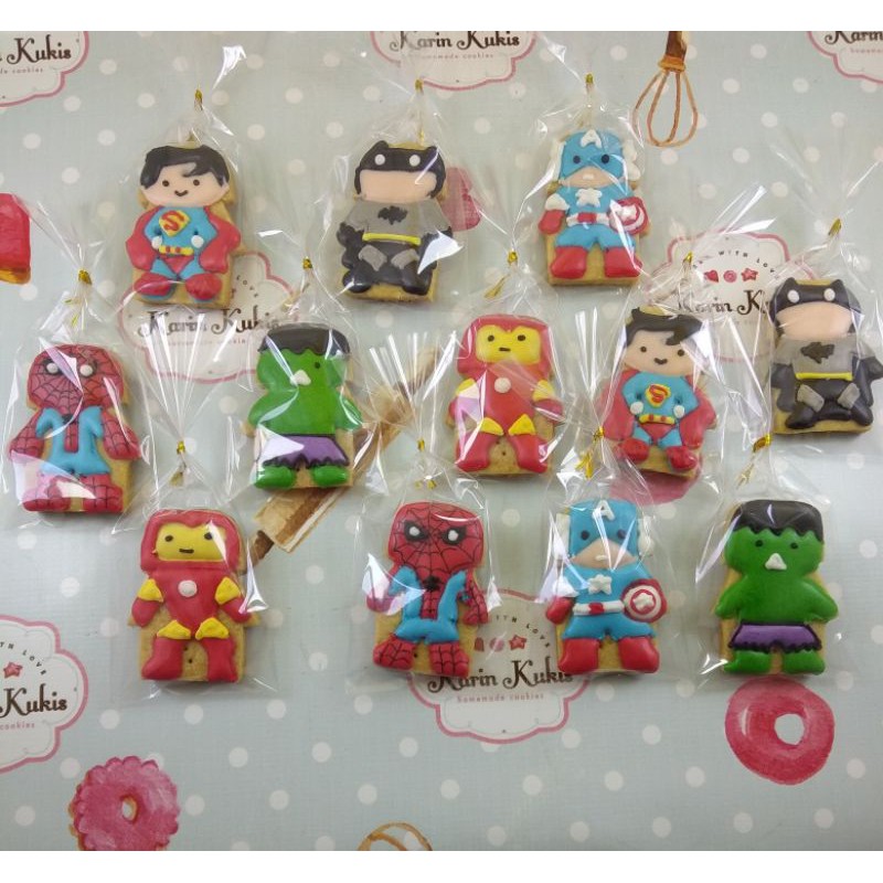 

KUKIS HIAS, KUKIS KARAKTER TEMA BABY HERO (MIN 5 PCS)