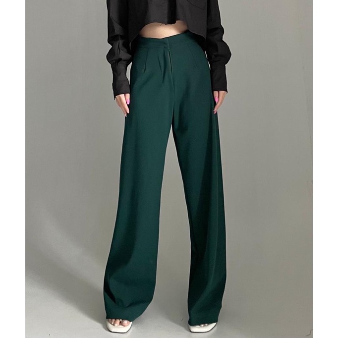 SIVALI Irene Pants | Celana Kulot Highwaist - Cullote Pants - Celana Wanita