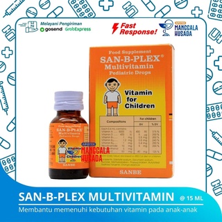 Jual SAN B PLEX DROP MULTIVITAMIN ANAK @ 15 ML | Shopee Indonesia