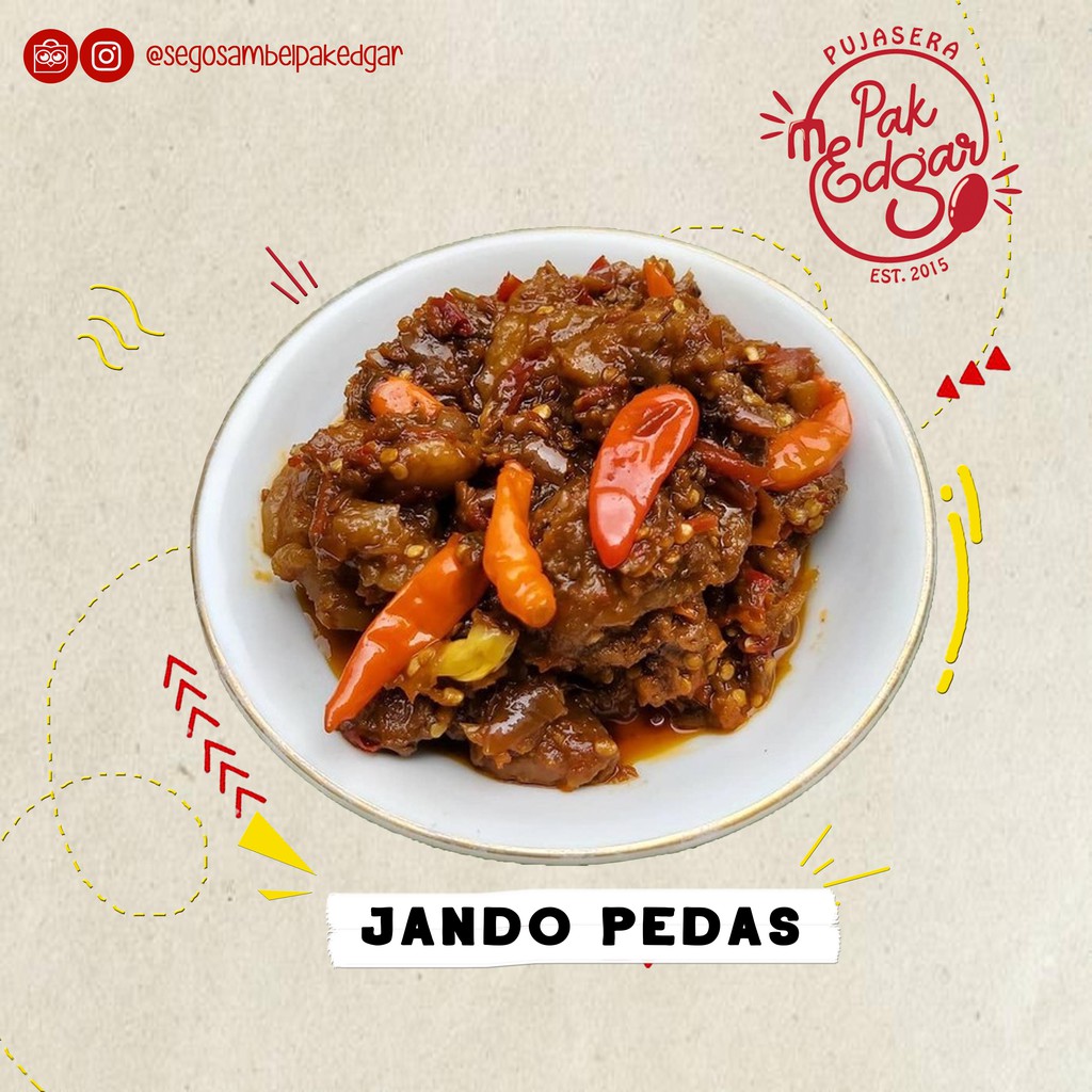 

Jando Pedas 250 Gram
