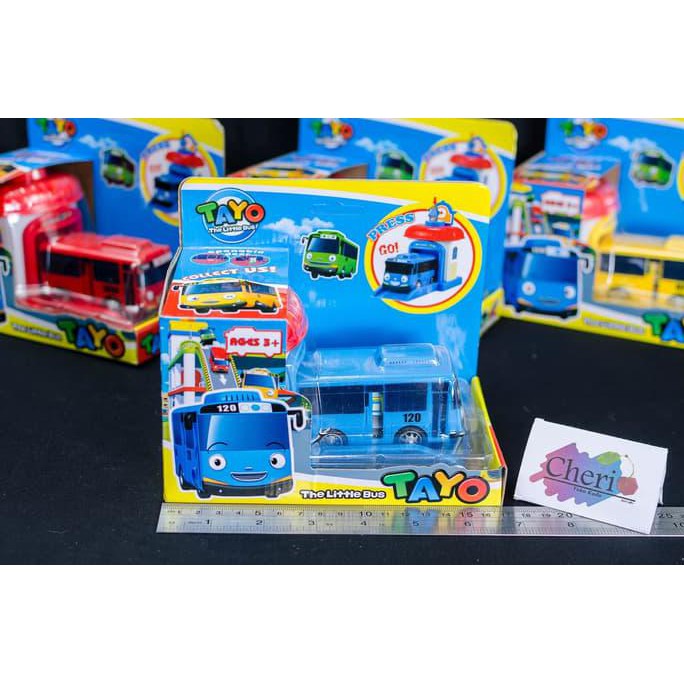 Premium Mainan  Tayo  The Little Bus Garage Tayo  Blue 