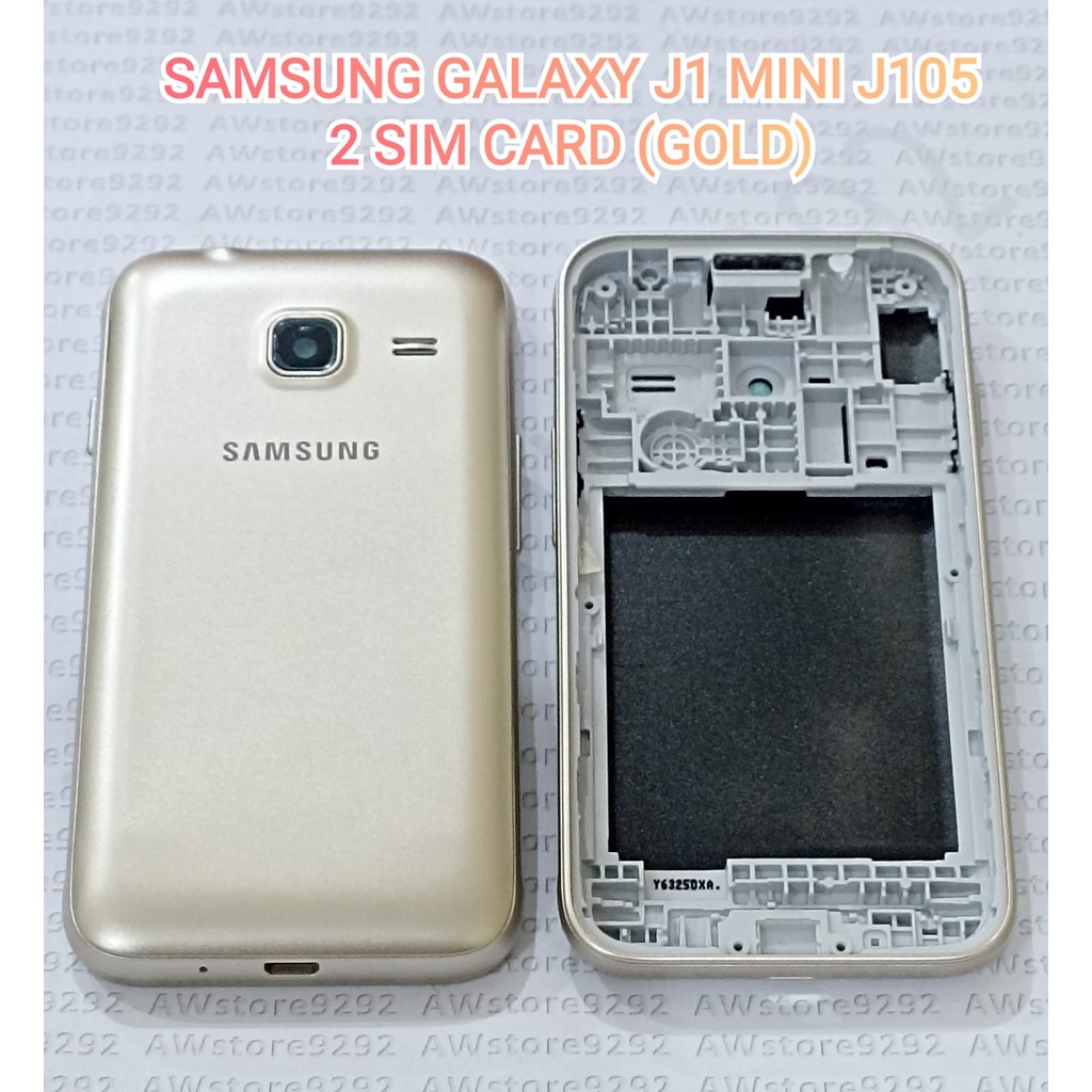 Casing Fullset Samsung Galaxy J1 Mini J105 - 2 sim card Case Full set