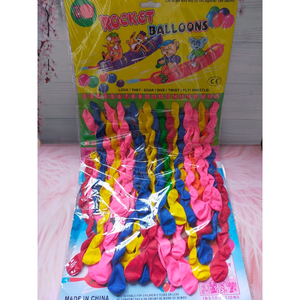 BALON ROCKET PER LEMBAR