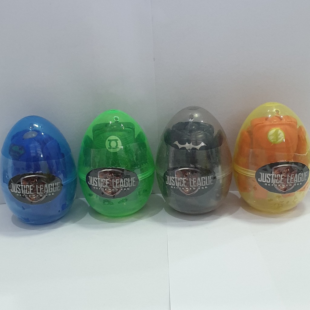 SURPRISE EGG MAINAN TELUR SURPRISE MURAH (JUSTICE  LEAGUE)