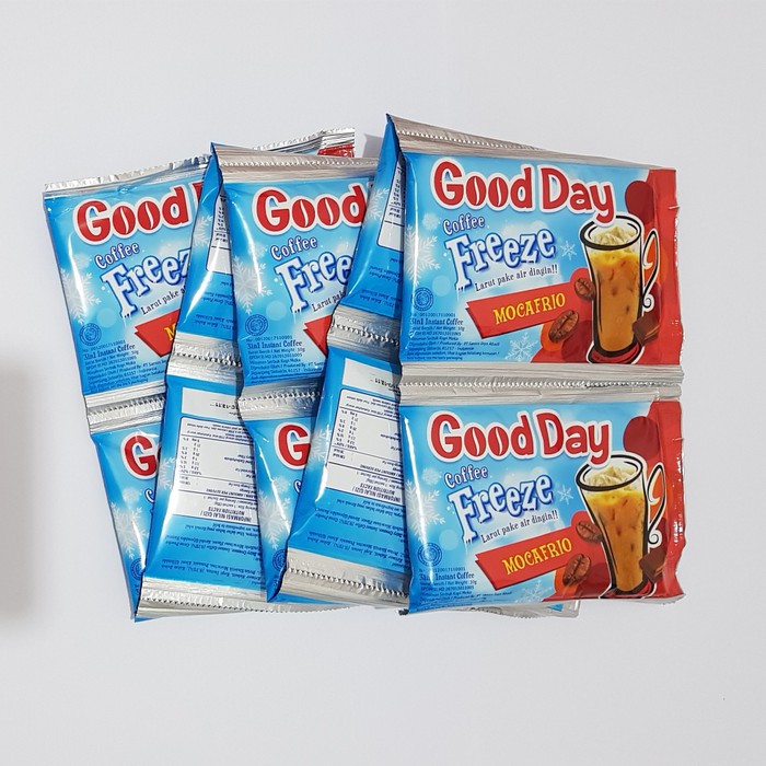 

KOPI GOOD DAY MOCAFRIO FREEZE SACHET PER 1RENCENG