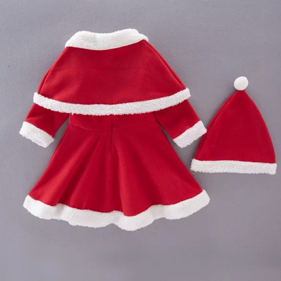 CHRISTMAS Santa dress costume dress santa kostum natal 3