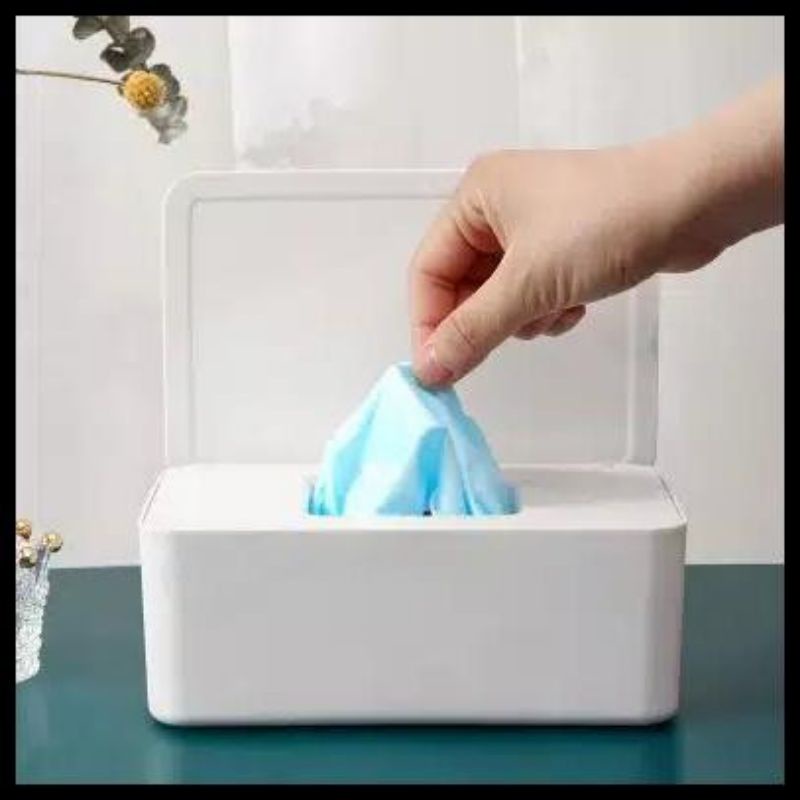 KOTAK MASKER BOX TISSUE BASAH STORAGE TISSUE