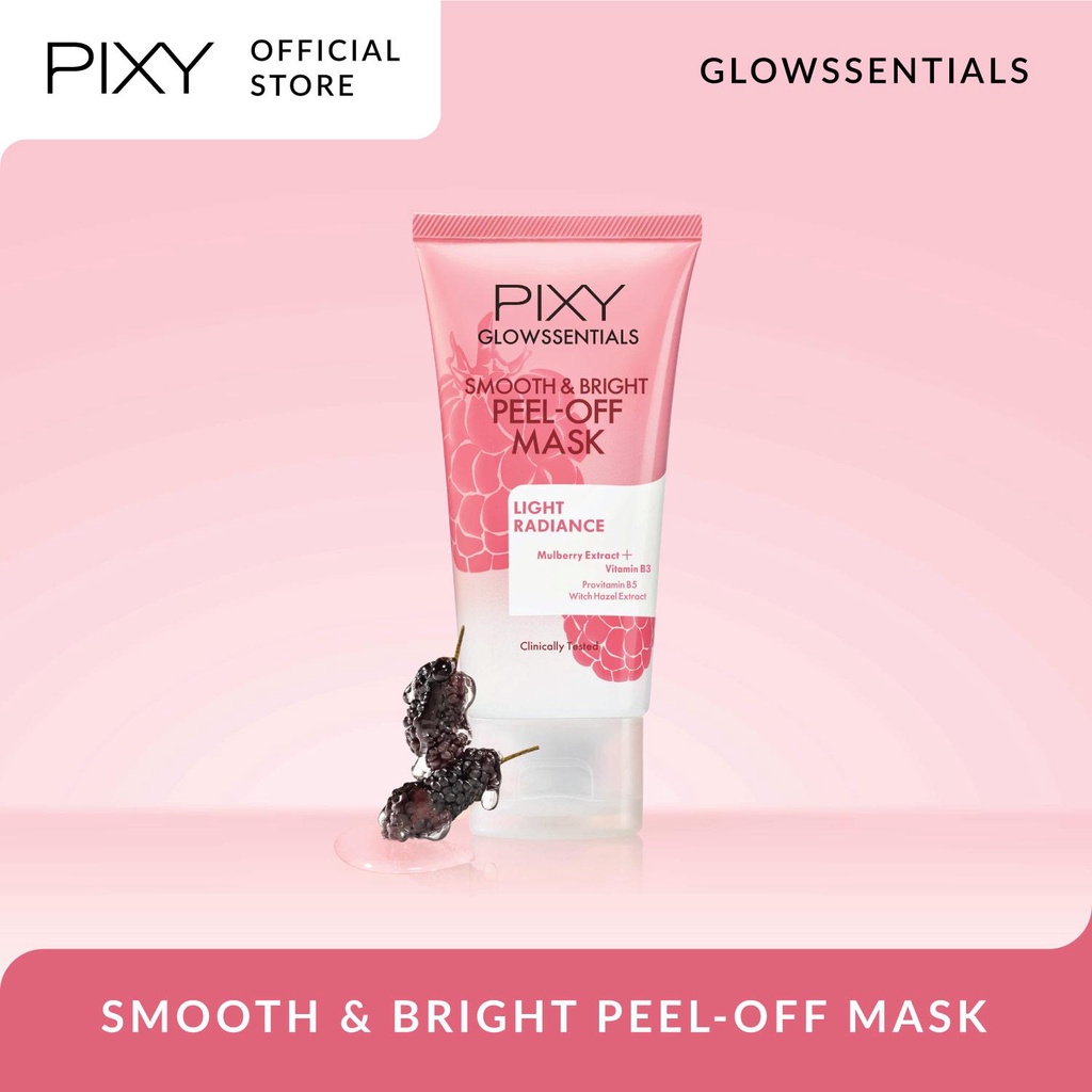 PIXY GLOWSSENTIALS SMOOTH &amp; BRIGHT PEEL - OFF MASK