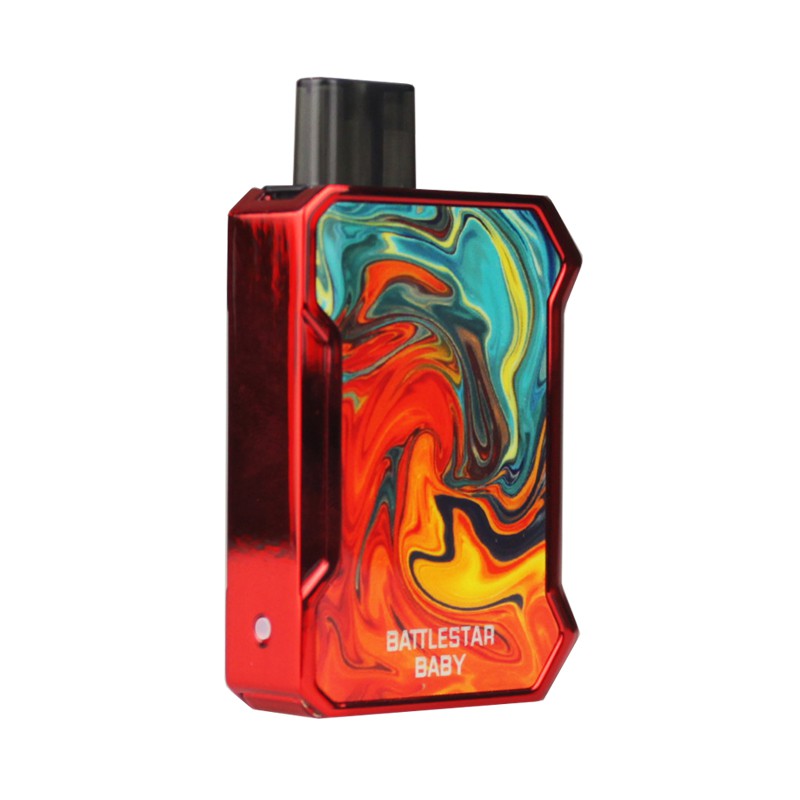 Smoant Battlestar Baby AIO Pod Kit - RED [Authentic] Indojaya