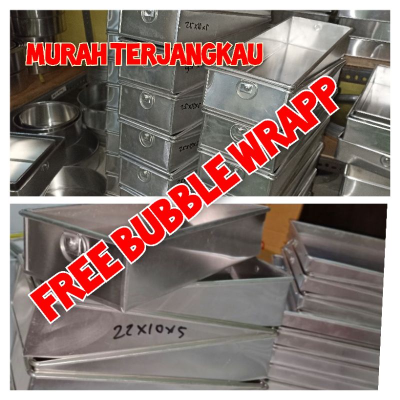 CETAKAN LOYANG BRONIS ATAU TAWAR TINGGI 5 20X10X5 22X10X5 25X10X5 30X10X5 MURAH TERJANGKAU ALUMINIUM ASLI HARGA BERSAING