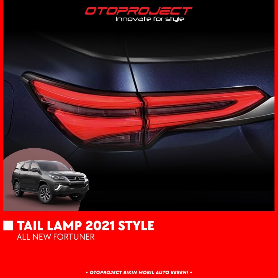 Tail Lamp Lampu Stop Belakang All New Fortuner 2016 Model 2021