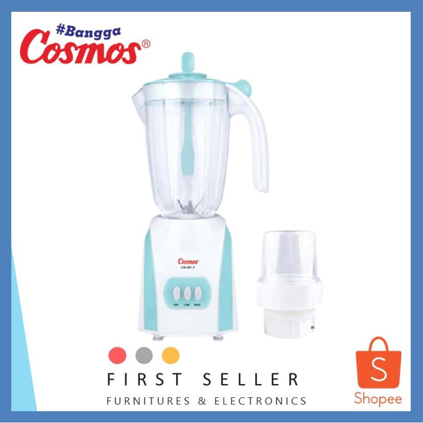 BLENDER PLASTIK COSMOS CB-281 P / CB281P / CB 281P ( 2 LITER ) ORIGINAL ORI 100% TERMURAH !