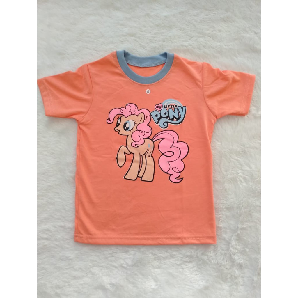 kaos anak motif karakter ukuran L usia  3-4 tahun-4