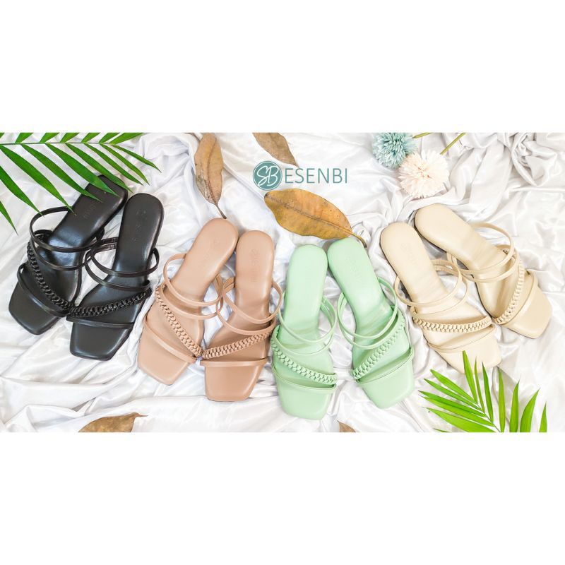S&b esenbi sandal wanita 2in1 premium quality original sandal viral tiktok