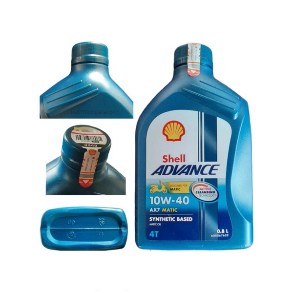 Oli Shell Advance AX7 Matic 0,8 ltr