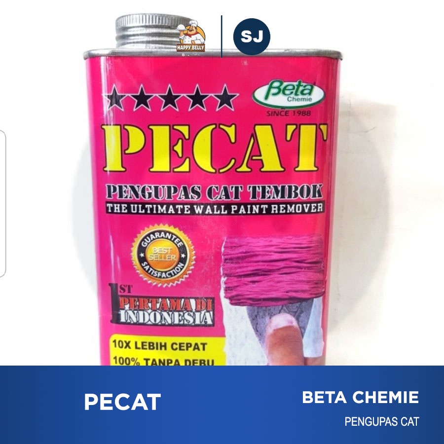 Jual Pecat Pengupas Cat Tembok/Paint Remover Pertama di Indonesia 1kg Shopee Indonesia