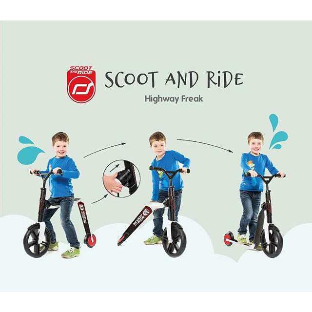 Highwayfreak 2in1 Scooter &amp; Balance - HWFREAK